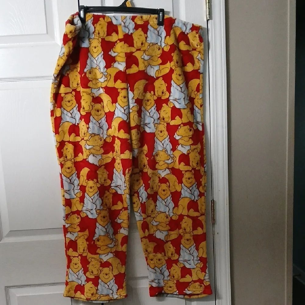 Disney Winnie the Pooh cozy fleece Pajama Lounge Pants Sz 3X NWOT